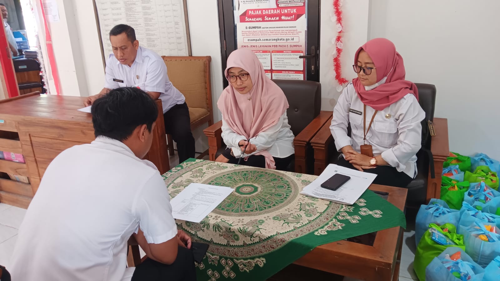 DISKOMINFO Kota Semarang Lakukan Survei Keamanan Informasi di Kelurahan Gajahmungkur